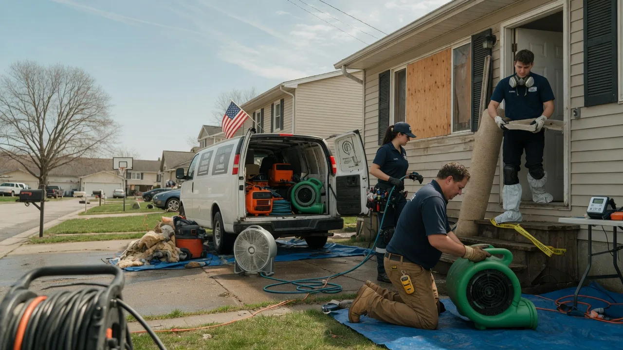 Water Damage Restoration in Chatfield, TX near me